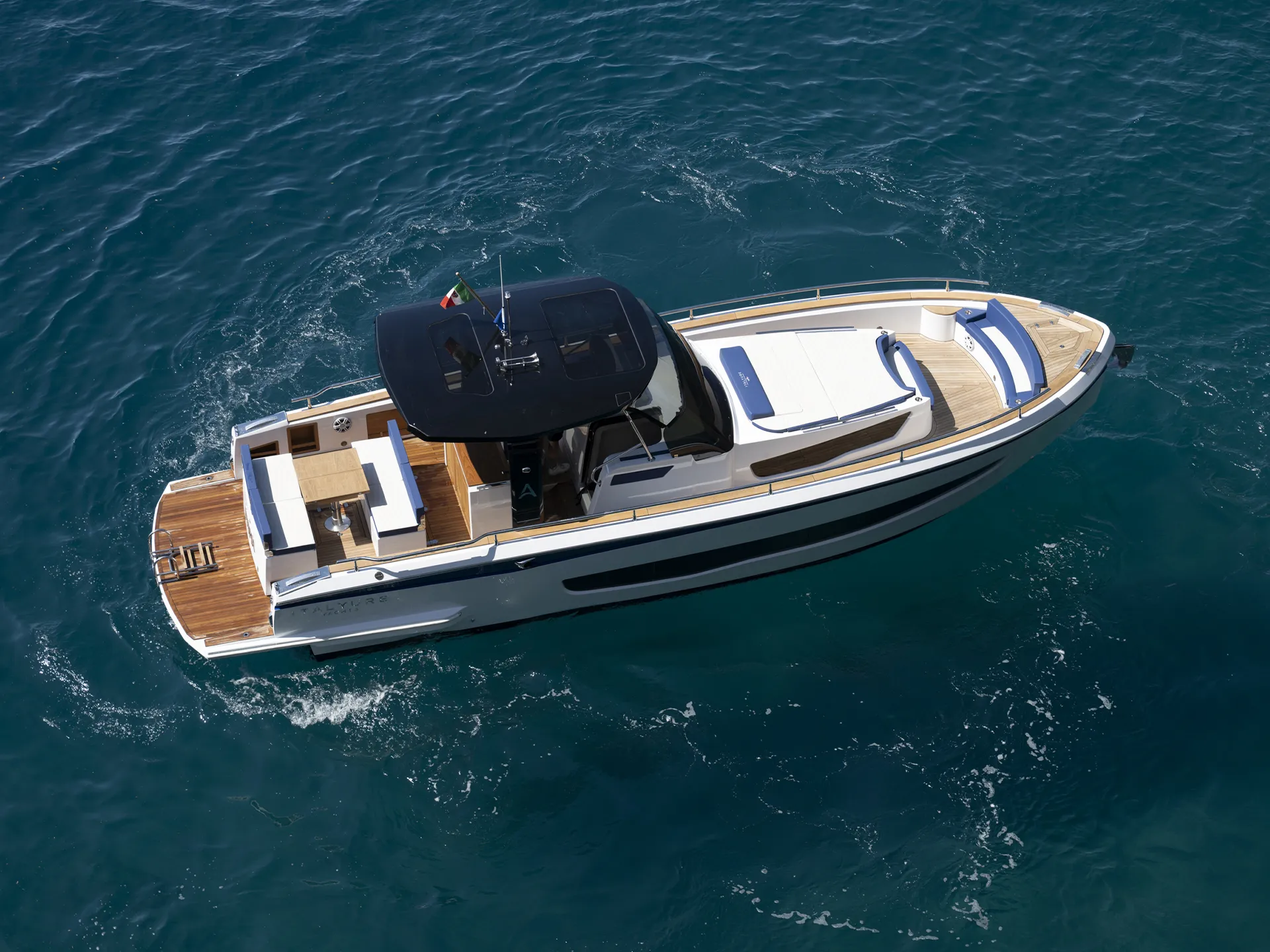 Private Leisure Boats cruising near Capri